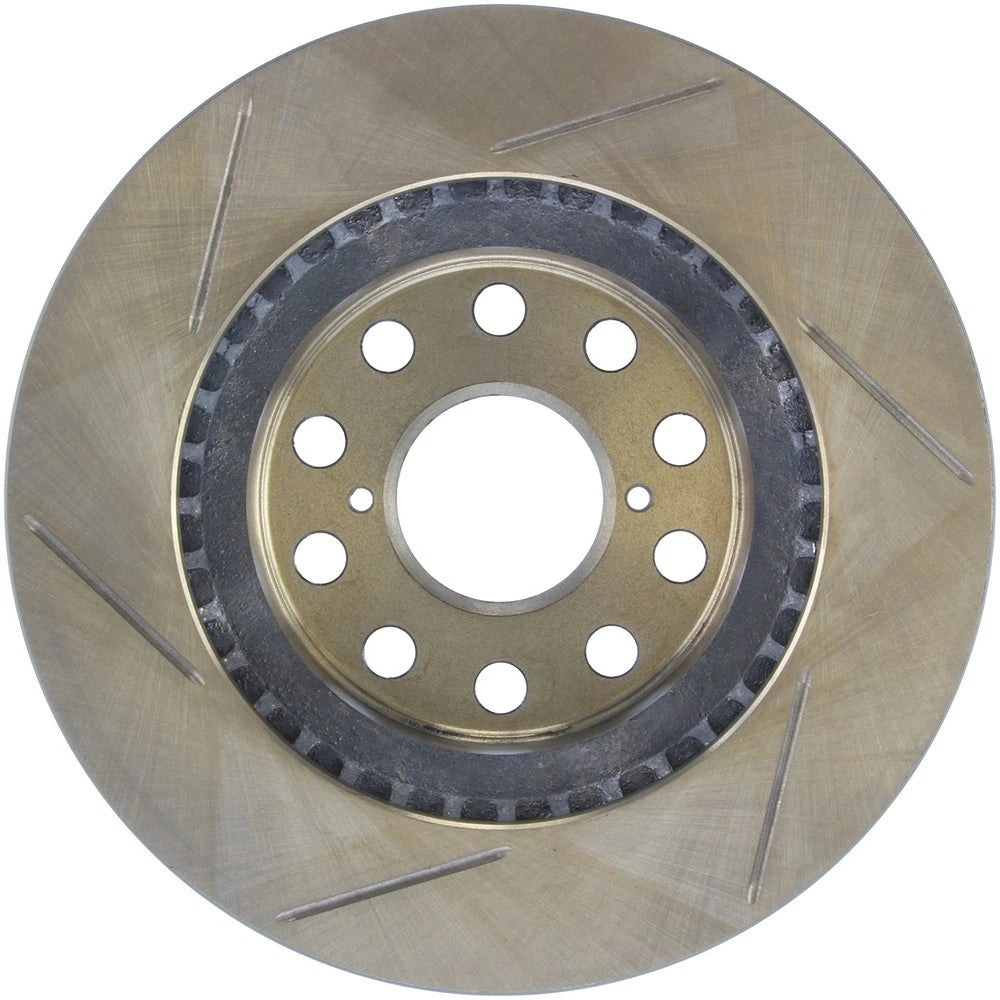 StopTech 126.44096SL Rear Left Slotted Brake Disc Rotor for 1992-1995 Toyota MR2