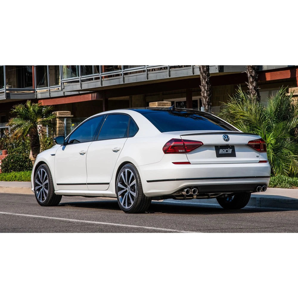 Borla Cat-Back Exhaust System - S-Type | 2016-2018 Volkswagen Passat 3.6L (140705)