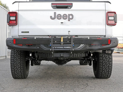 aFe Vulcan 3in 304 SS DPF-Back Exhaust w/ Black Tip | Jeep Gladiator V6-3.0L (21+) (49-38093-B)