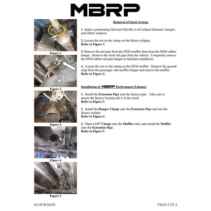 MBRP 4in Pro Series Cat-Back | Ram 2500/3500 14+ 6.4L Hemi (S5149304)