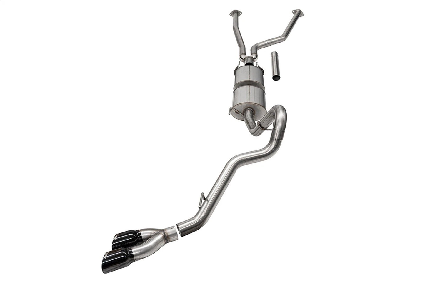 CORSA Sport / 3.0 in Cat-Back 4.0 in Twin Tips | 2022-2025 Tundra 3.4L V6 (21245)