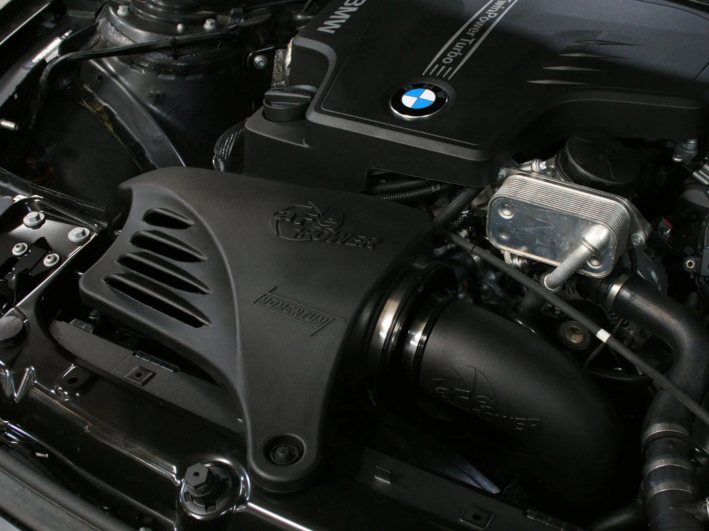 aFe Stage-2 Si Pro Dry Intake | BMW 328i F30 2012-15 L4 2.0L Turbo N20 (51-82212)
