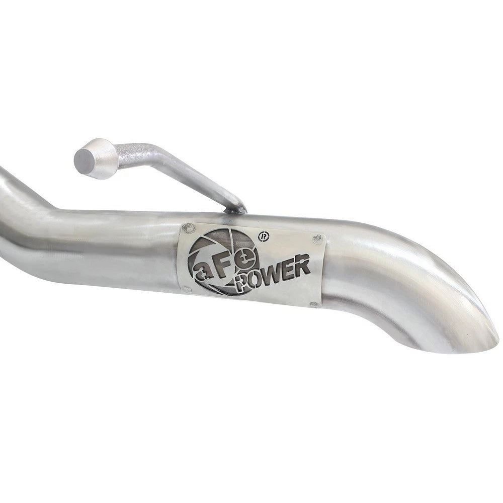 aFe 2.5in 409 SS Cat-Back Exhaust | Jeep Wrangler JK V6-3.6L (07-16) (49-48055)