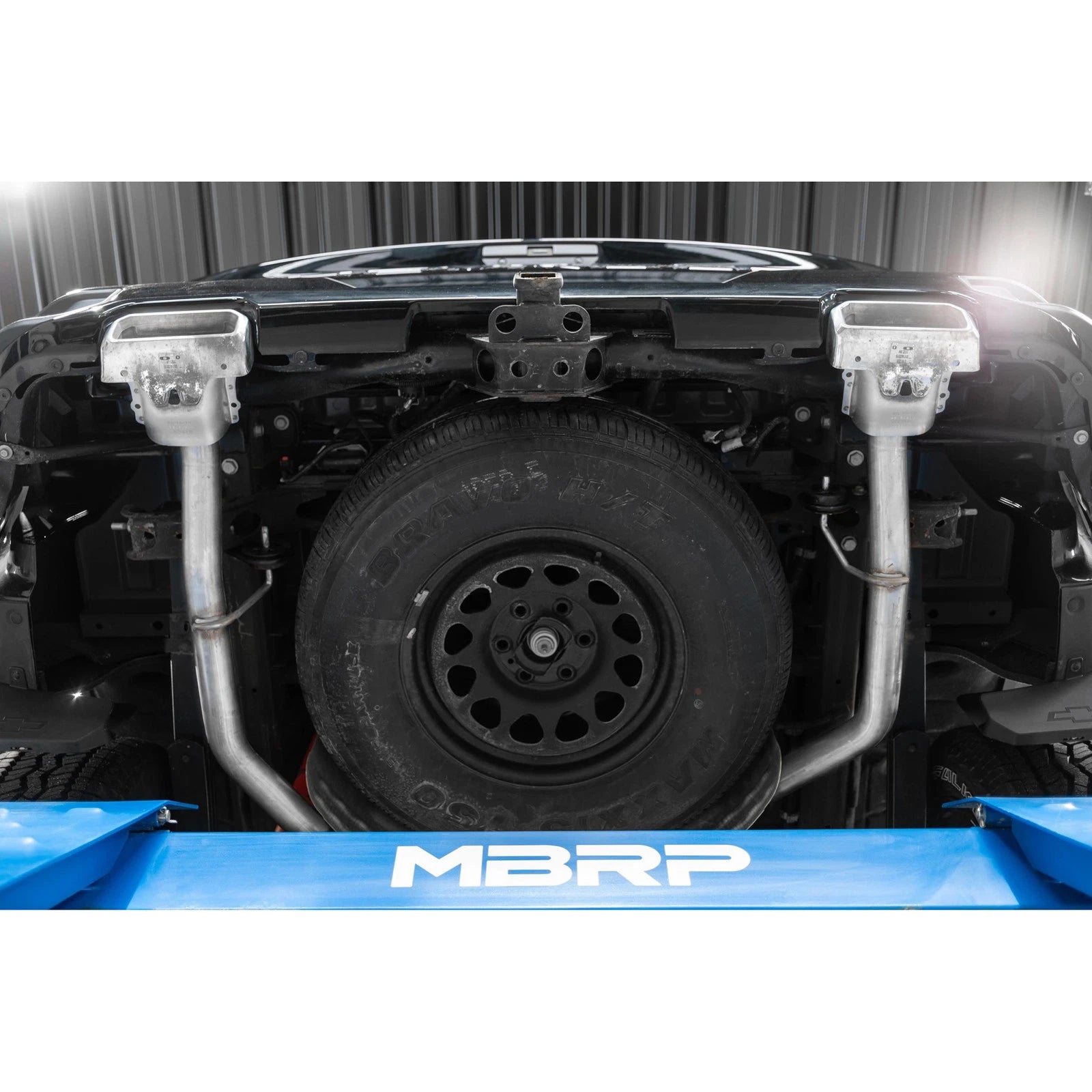 MBRP 2.5in Cat-Back Dual Rear Exit Exhaust T304 | Chevrolet Silverado 1500 2019 4.3L/5.3L (S5085304)