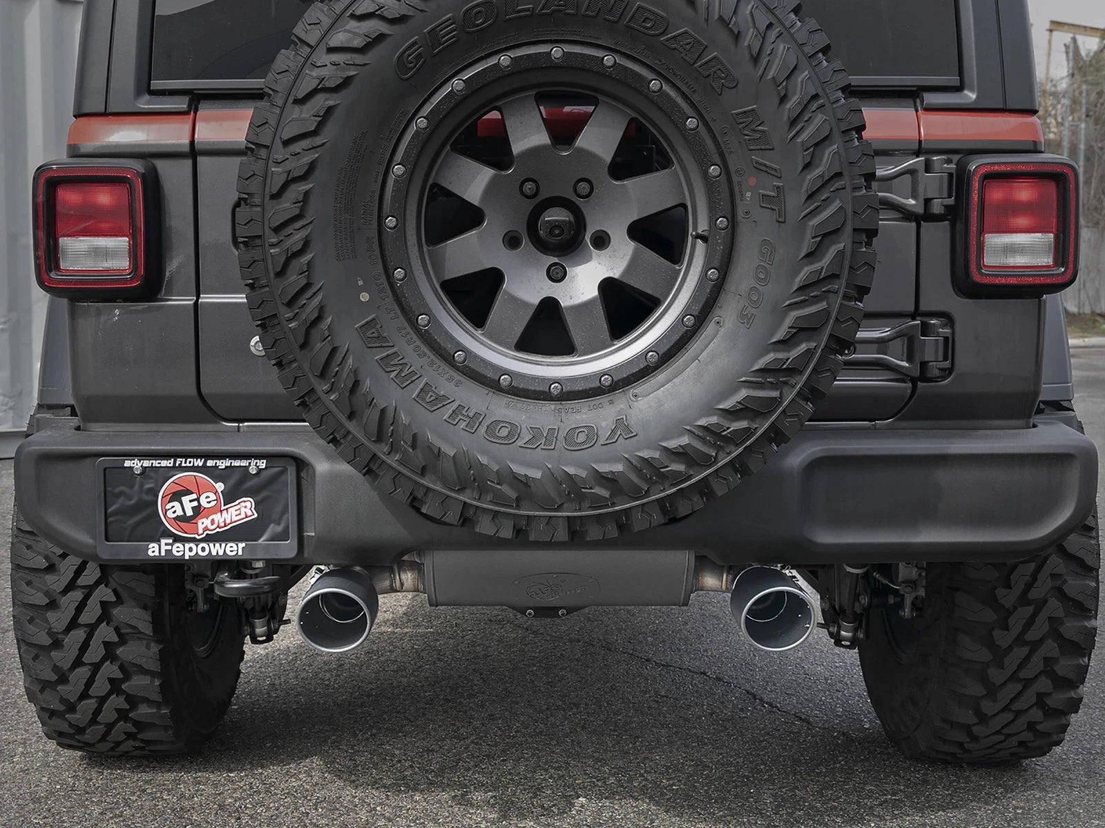 aFe 2.5in 409 SS Axle-Back Exhaust | Jeep Wrangler JL V6 3.6L (18+) (49-48067-B)