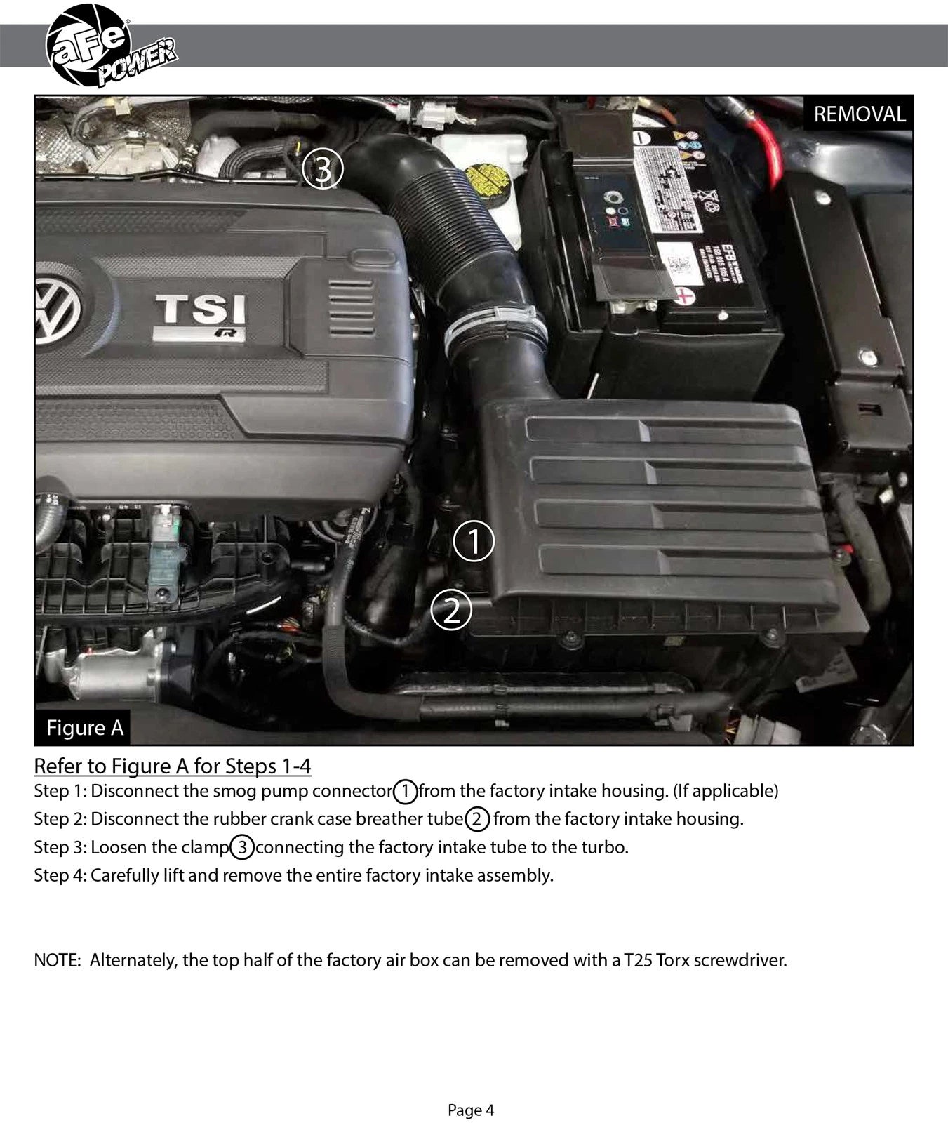 aFe Momentum GT Pro 5R Cold Air Intake | VW Golf R I4-2.0L (15-18) (50-70036R)