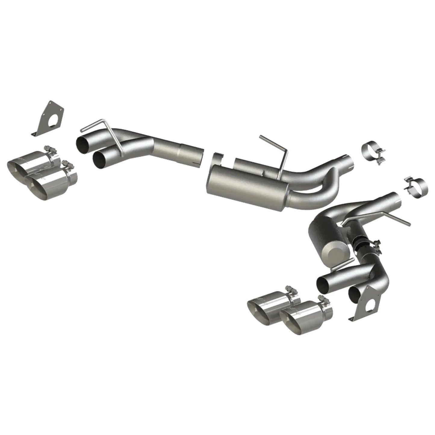 MBRP 2.5in AL NPP D&S Axle-Back Exhaust | Chevy Camaro V6 (16-19) (S7039AL)