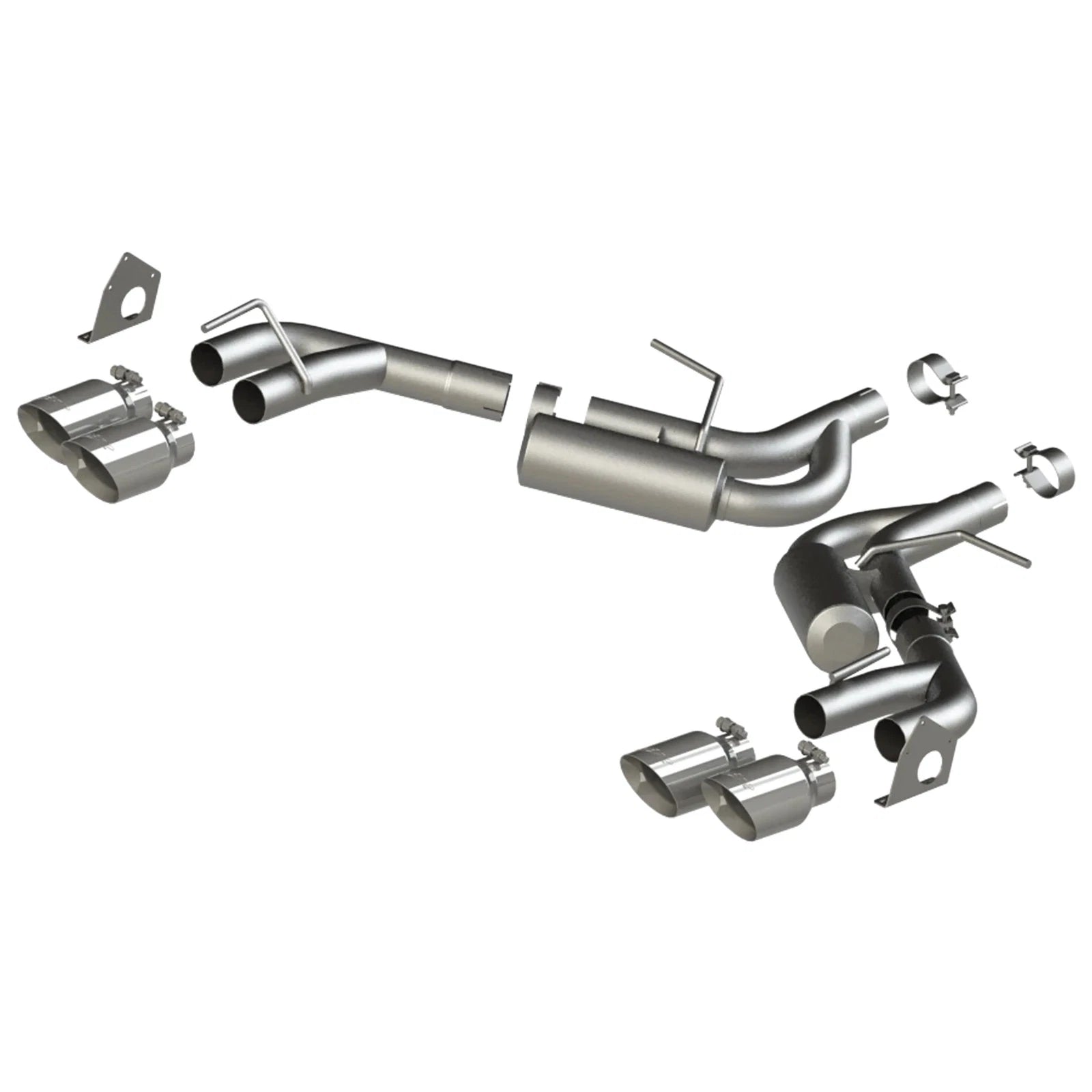 MBRP 2.5in AL NPP D&S Axle-Back Exhaust | Chevy Camaro V6 (16-19) (S7039AL)