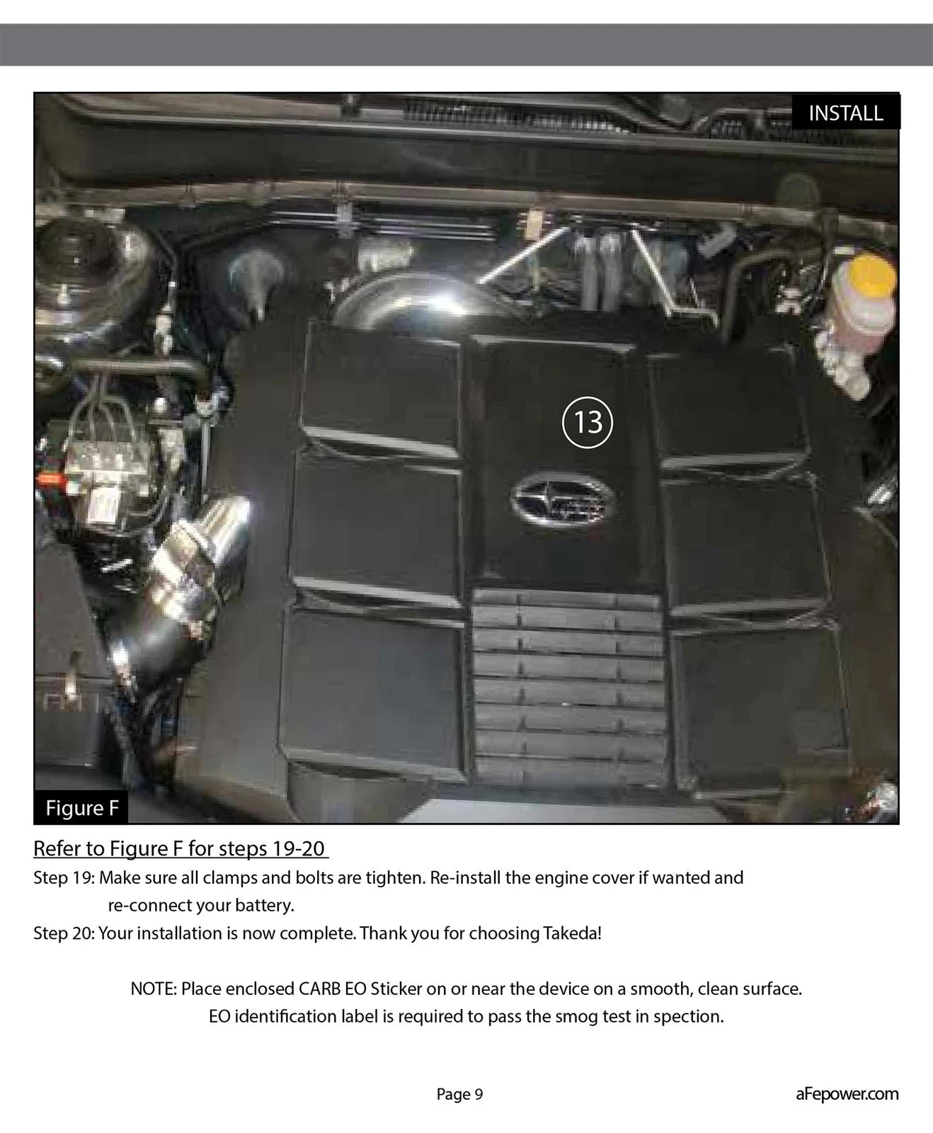 aFe Takeda Stage-2 Pro DRY S Cold Air Intake | Subaru Legacy/Outback 3.6L (10-14) (TR-4304P)