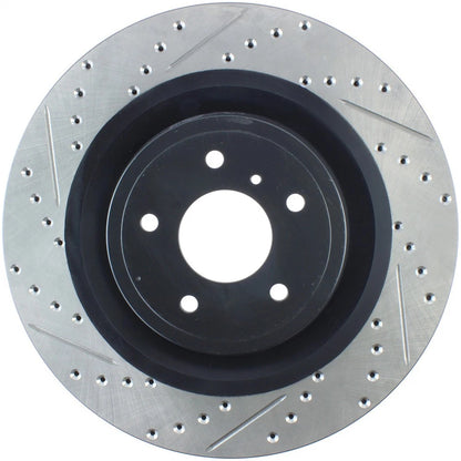 StopTech Drilled & Slotted Sport Rotor - Front Right | Multiple Fitments (127.42100R)