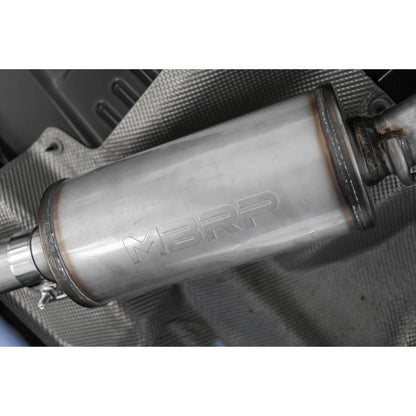 MBRP 2.5in Cat-Back Dual Rear Exit Exhaust w/ Carbon Fiber Tips | Ford Explorer ST 20-21 (S52053CF)