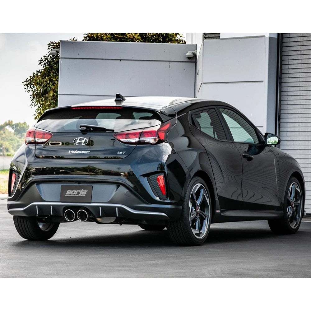 Borla Axle-Back Exhaust System - S-Type | 2019-2021 Hyundai Veloster 1.6L Turbocharged (11959)