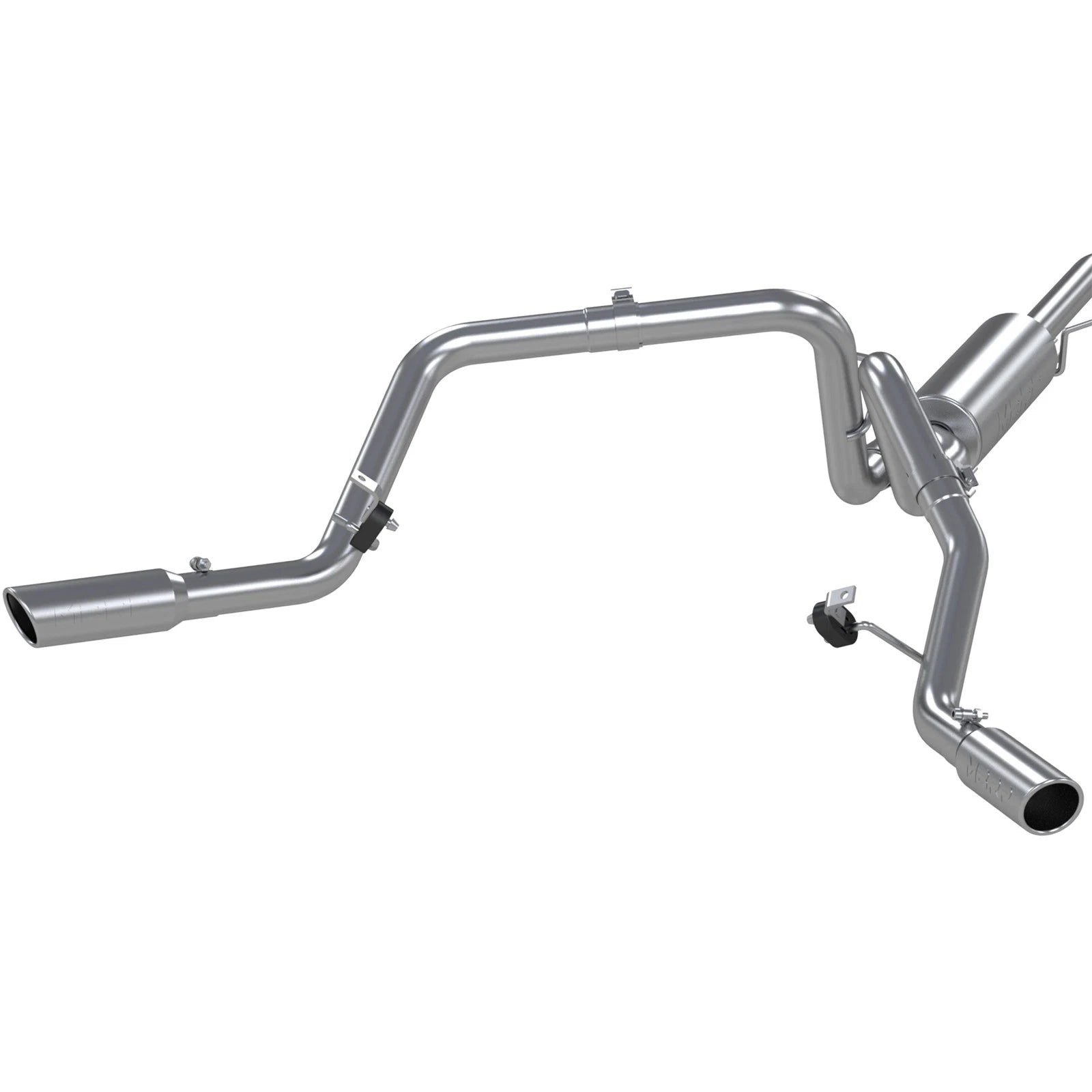 MBRP 2.5in Cat-Back Dual Split Side Exhaust | Chevy/GMC 1500 Classic 4.8L/5.3L (03-07) (S5018AL)