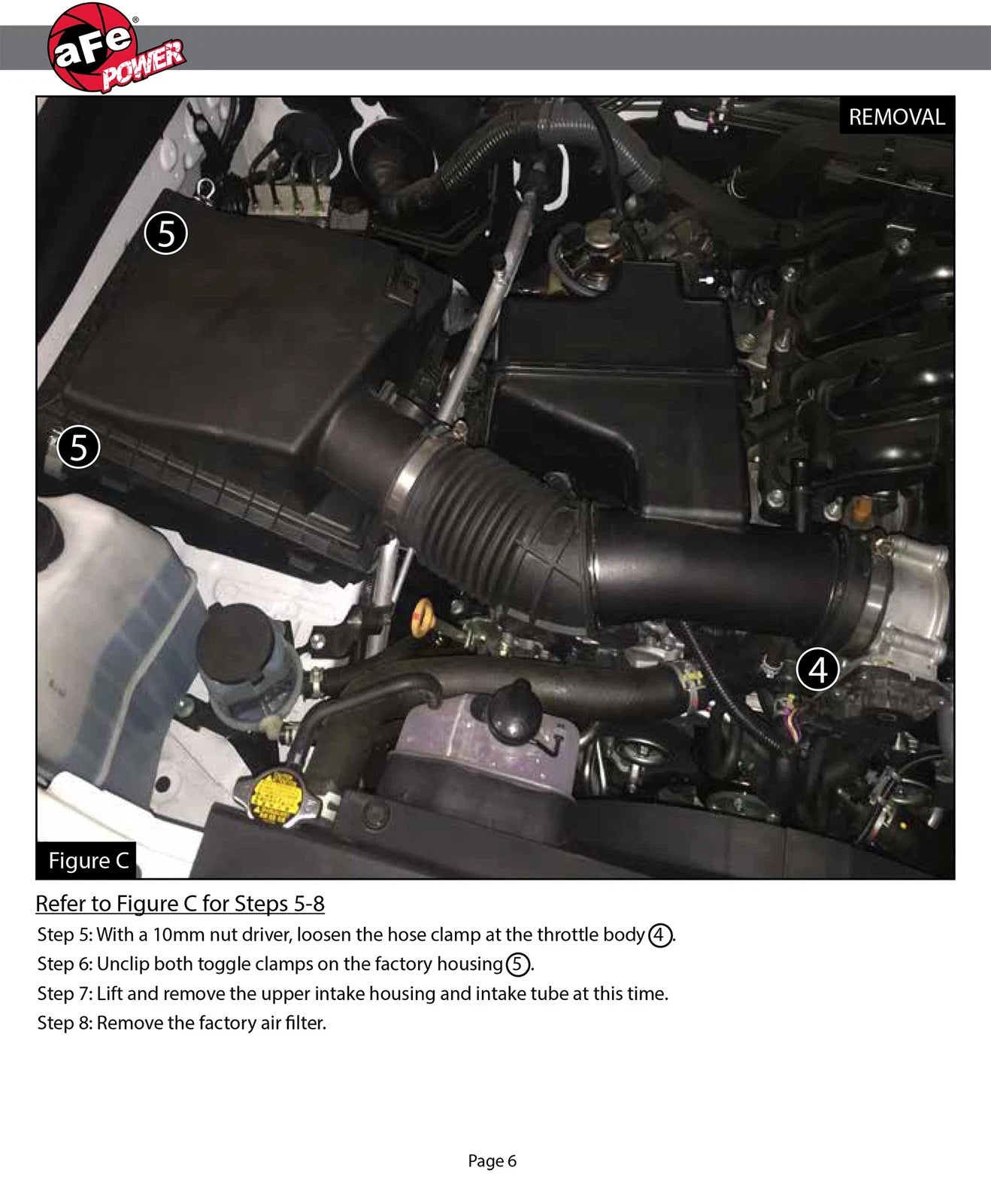 aFe Momentum GT Pro 5R Stage-2 Intake System | Toyota Tacoma V6 3.5L 2016 (54-76005)