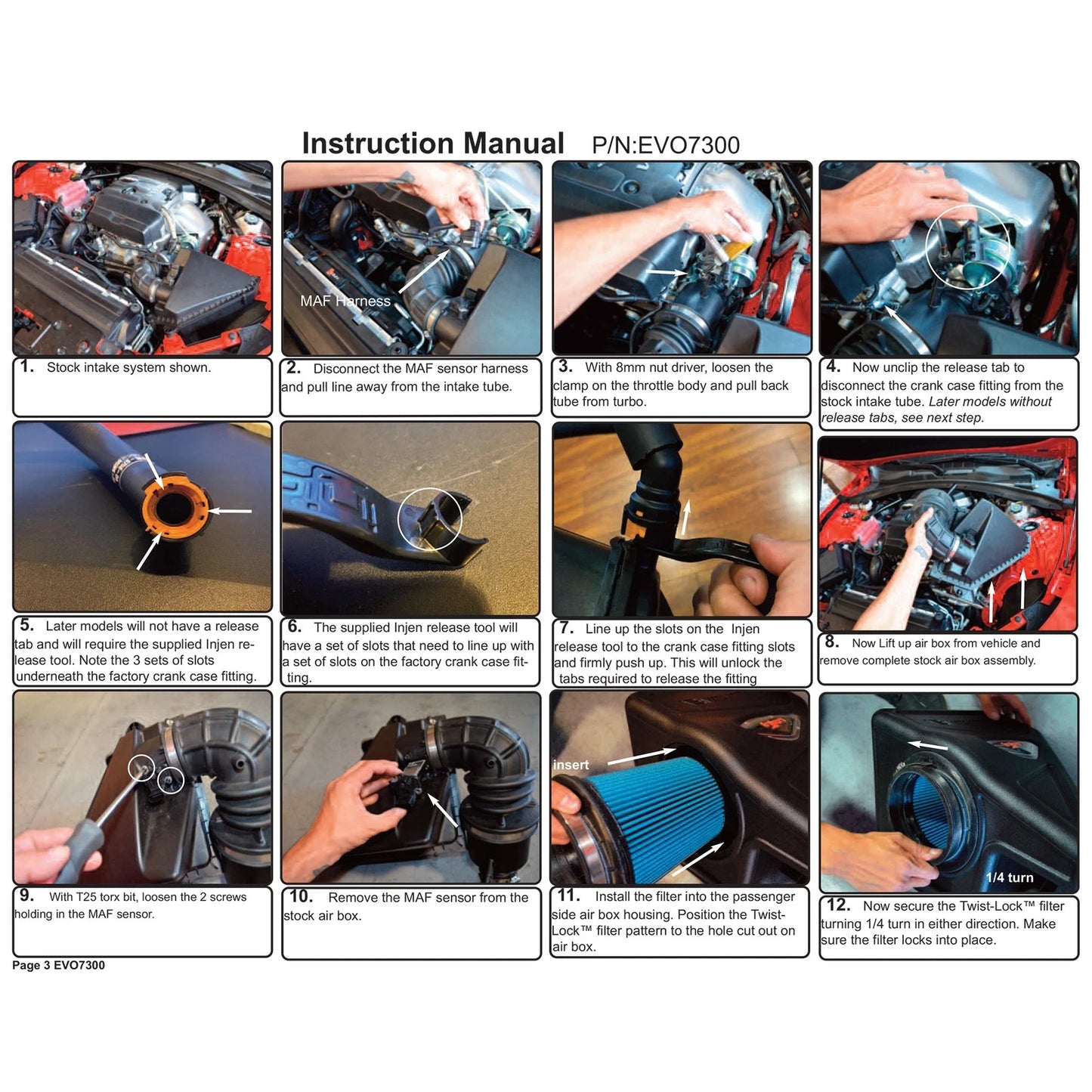 Injen Evolution Intake | Chevrolet Camaro (16-26) (EVO7300)