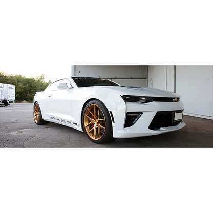 MBRP 2.5in Black Coated Non NPP Axle-Back | Chevy Camaro (16-19) (S7038BLK)