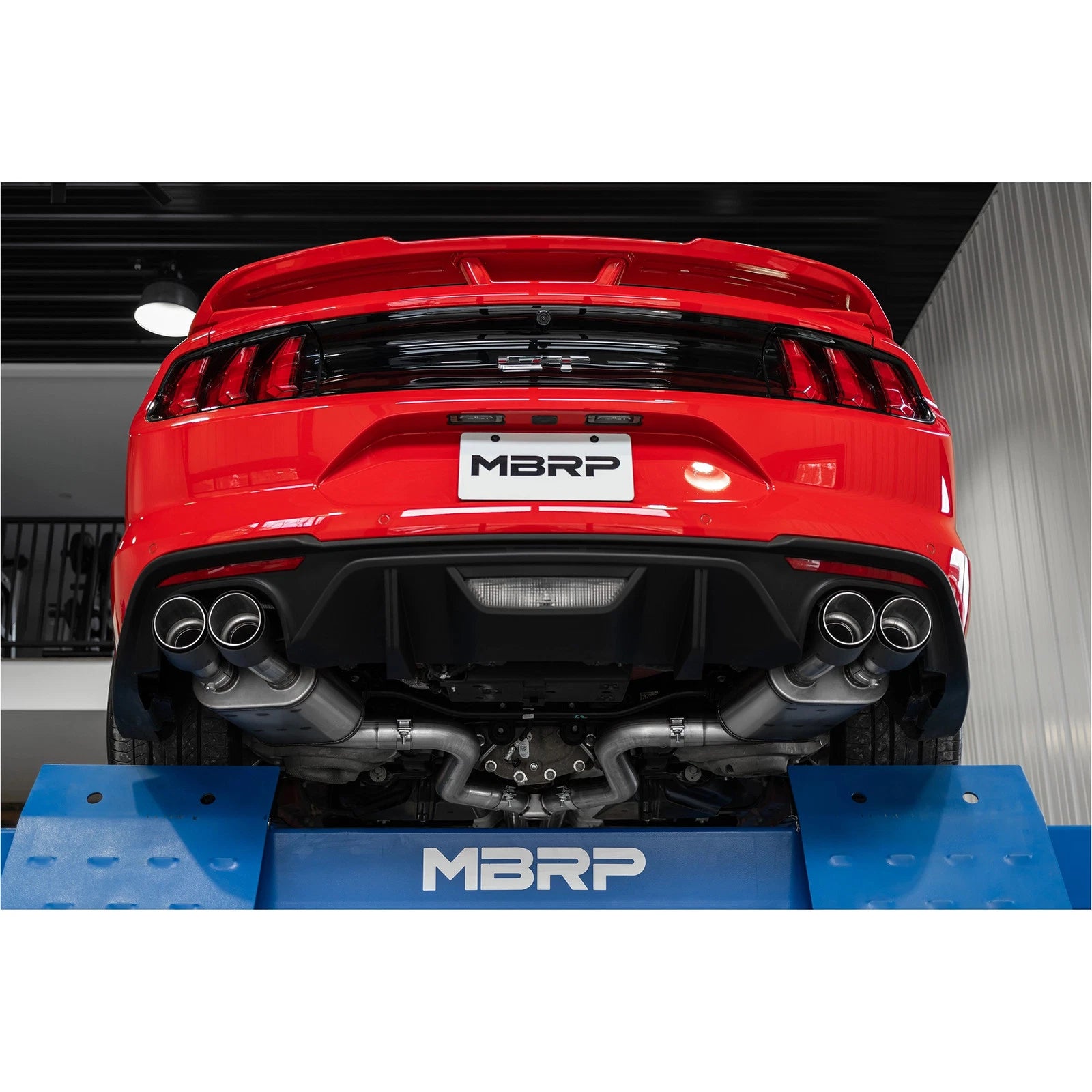 MBRP 3-In Armor Pro Street Dual Exit Cat-Back | Ford Mustang GT (S72053CF)