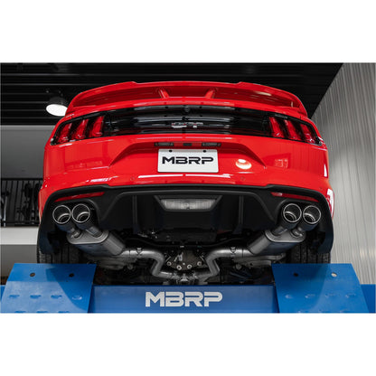 MBRP 3-In Armor Pro Street Dual Exit Cat-Back | Ford Mustang GT (S72053CF)