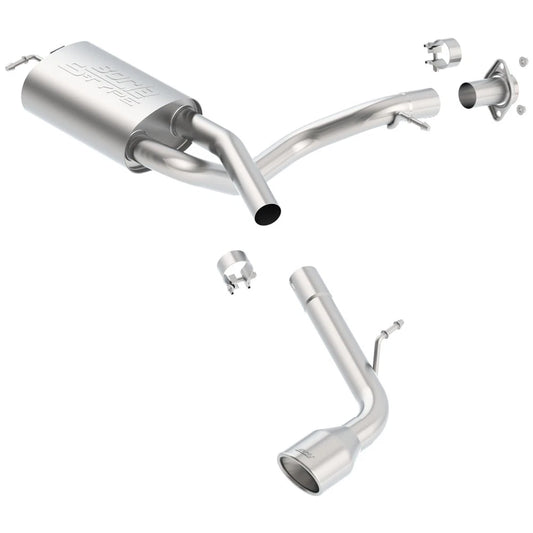 Borla Axle-Back Exhaust System - S-Type | 2010-2010 Scion tC 2.4L (11743)