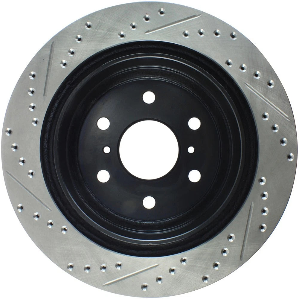 StopTech 127.66065L Rear Left Drilled Disc Brake Rotor for 07-20 Escalade Tahoe