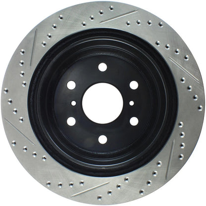 StopTech 127.66065L Rear Left Drilled Disc Brake Rotor for 07-20 Escalade Tahoe