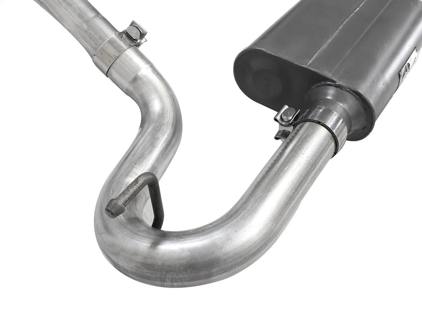 aFe 2.5in Aluminized Steel Cat-Back Hi-Tuck Exhaust | Jeep Wrangler JK 3.6/3.8 (07-18) (49-08043)
