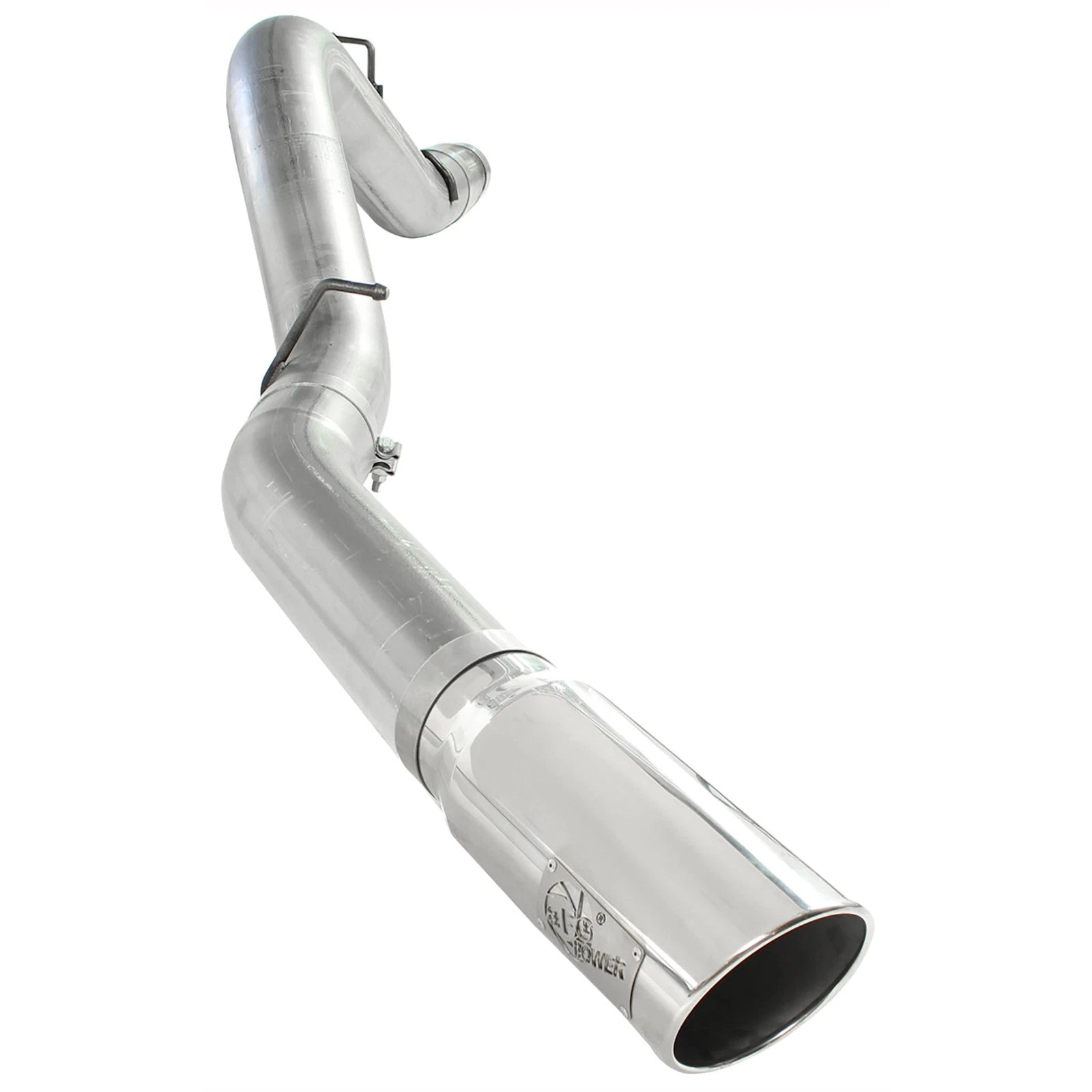 aFe Atlas 5in DPF-Back SS Exhaust | GM Diesel Trucks V8-6.6L LML (49-04041-P)