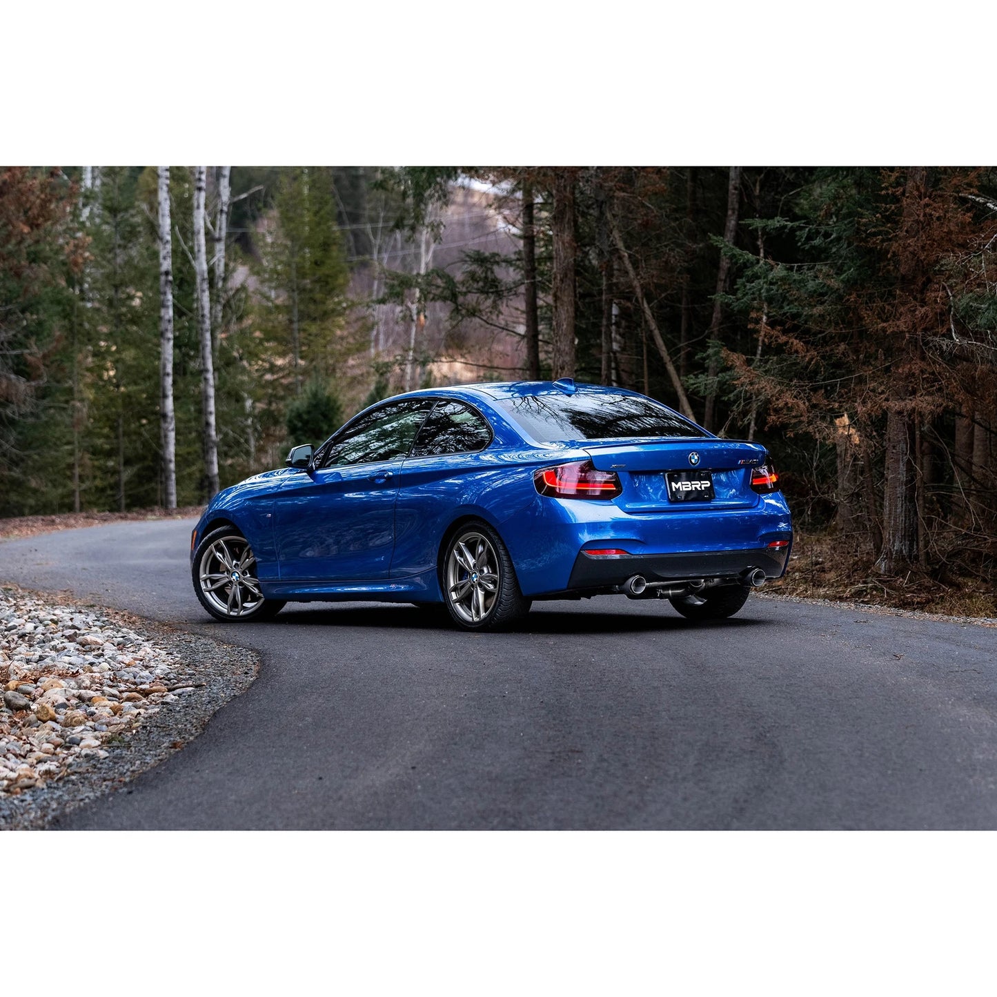 MBRP 3-In Armor Pro Street Dual Rear Exit Axle-Back | BMW M240i (S45003CF)