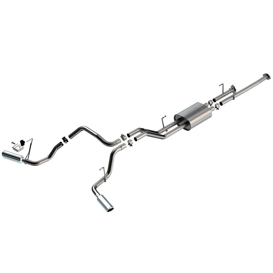 Borla 141024 ATAK Stainless Cat Back Exhaust Kit for 2009-21 Tundra 4.6L 5.7L V8