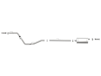 aFe 2-1/2in SS Hi-Tuck D&S Exhaust | Jeep Gladiator (20-21) (49-48088)