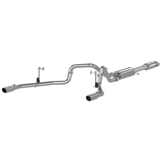 MBRP 3in Cat-Back Dual Split Rear Exit AL Exhaust System | Ford F-150 5.0L (15) (S5258AL)