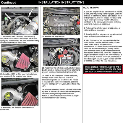 K&N 13-14 Nissan Sentra 1.8L L4 Typhoon Short Ram Intake | Nissan Sentra (13-14) (69-7003TTK)