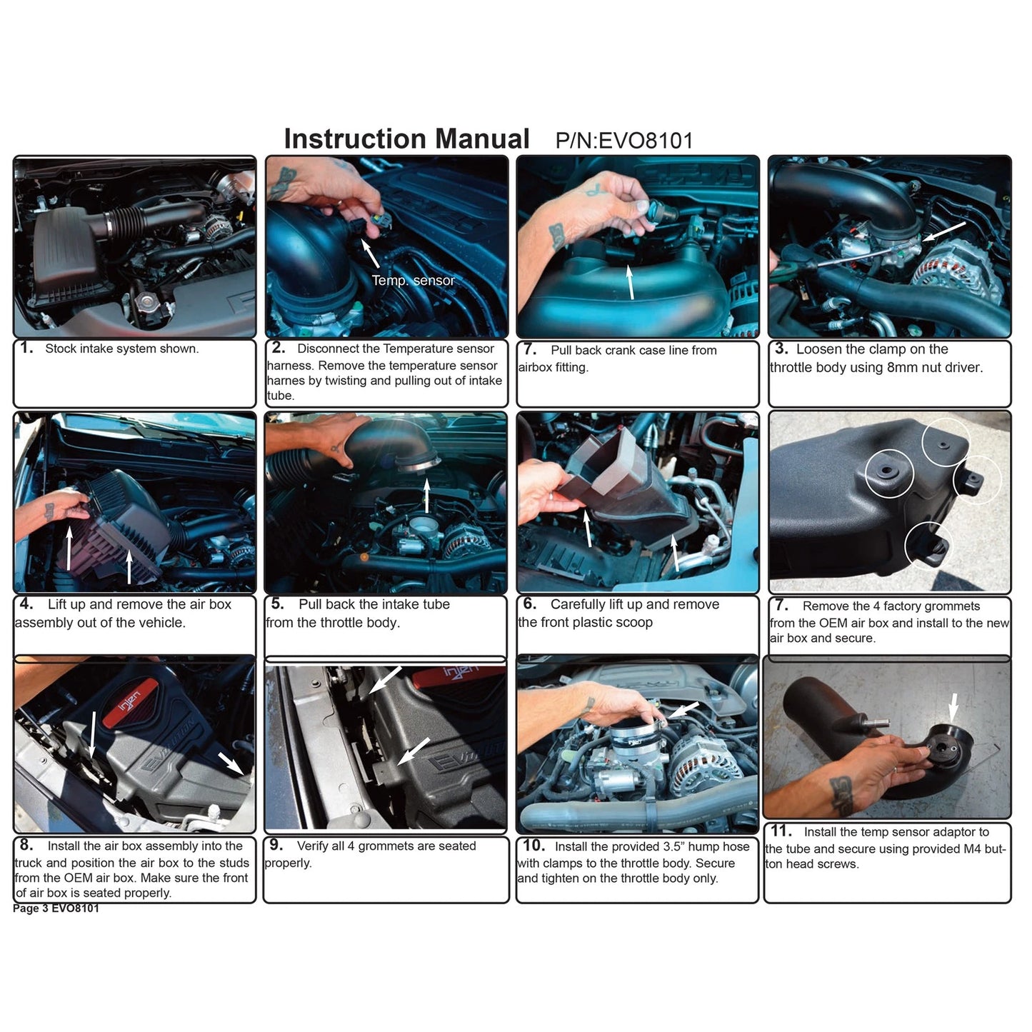 Injen Evolution Intake | Dodge Ram 1500/2500/3500 (09-22) (EVO8101)