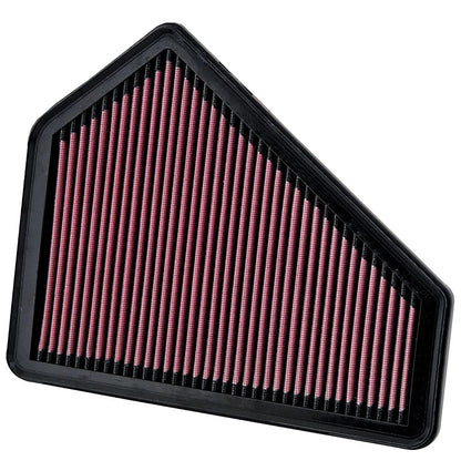 K&N 33-2411 Performance Air Filter for 08-14 Cadillac CTS / 09-15 CTS-V 6.2L V8