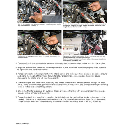 Injen Polished Short Ram Cold Air Intake System | Toyota Camry V6 / Solara V6 (03-05) (IS2032P)