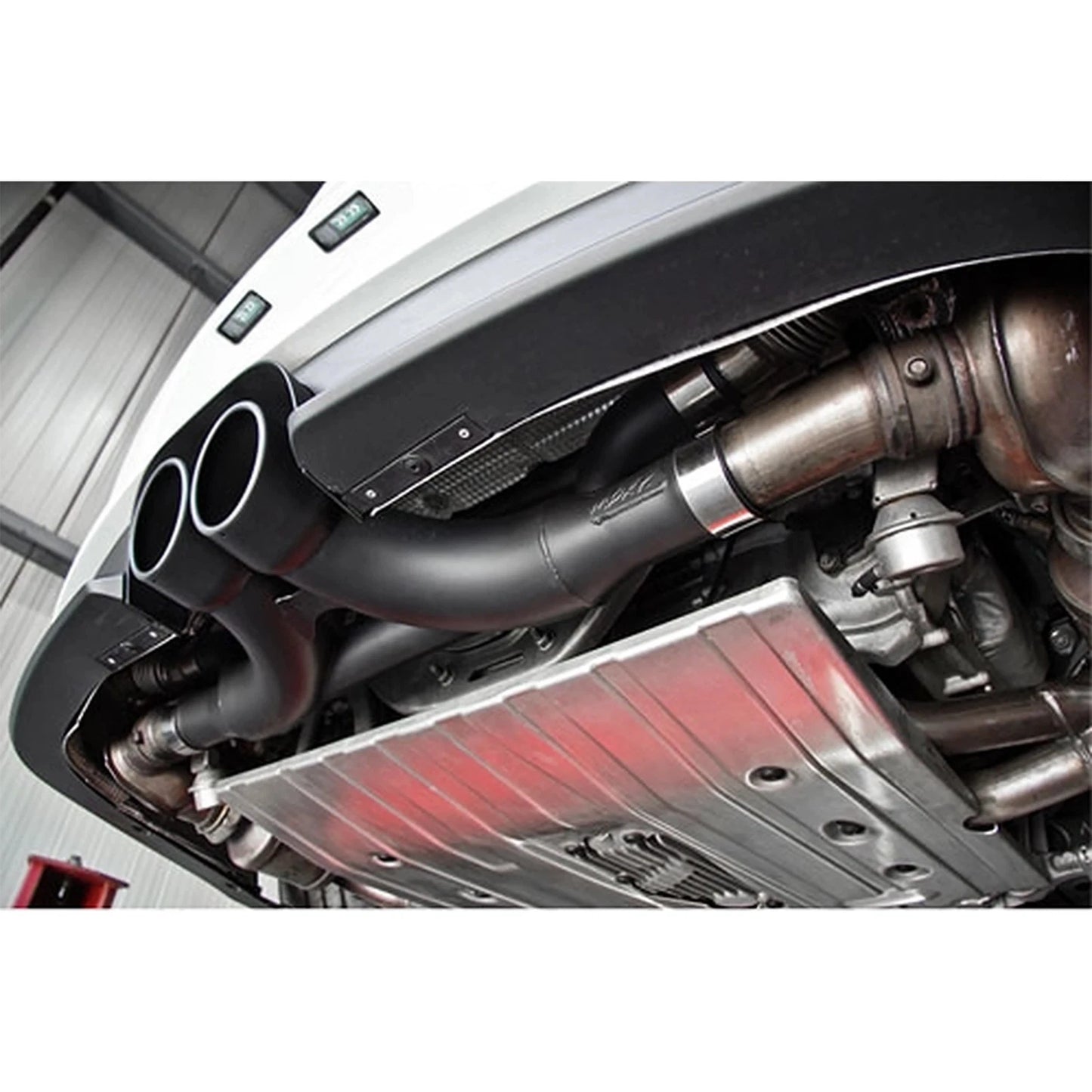 MBRP Center Muffler Bypass | 2014-2019 Porsche 911 GT3/GT3RS (S7607BLK)
