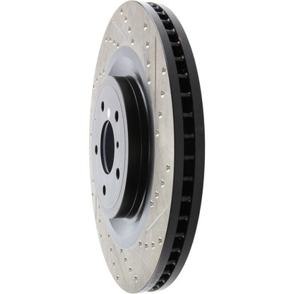 StopTech Drilled & Slotted Sport Rotor - Front Left | Multiple Fitments (127.42100L)