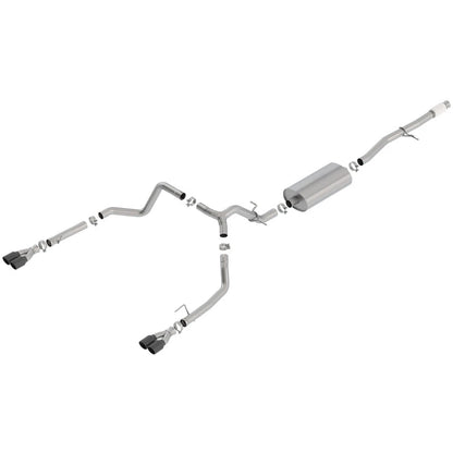 Borla Cat-Back Exhaust System - Touring | Multiple Fitments (140768BC)