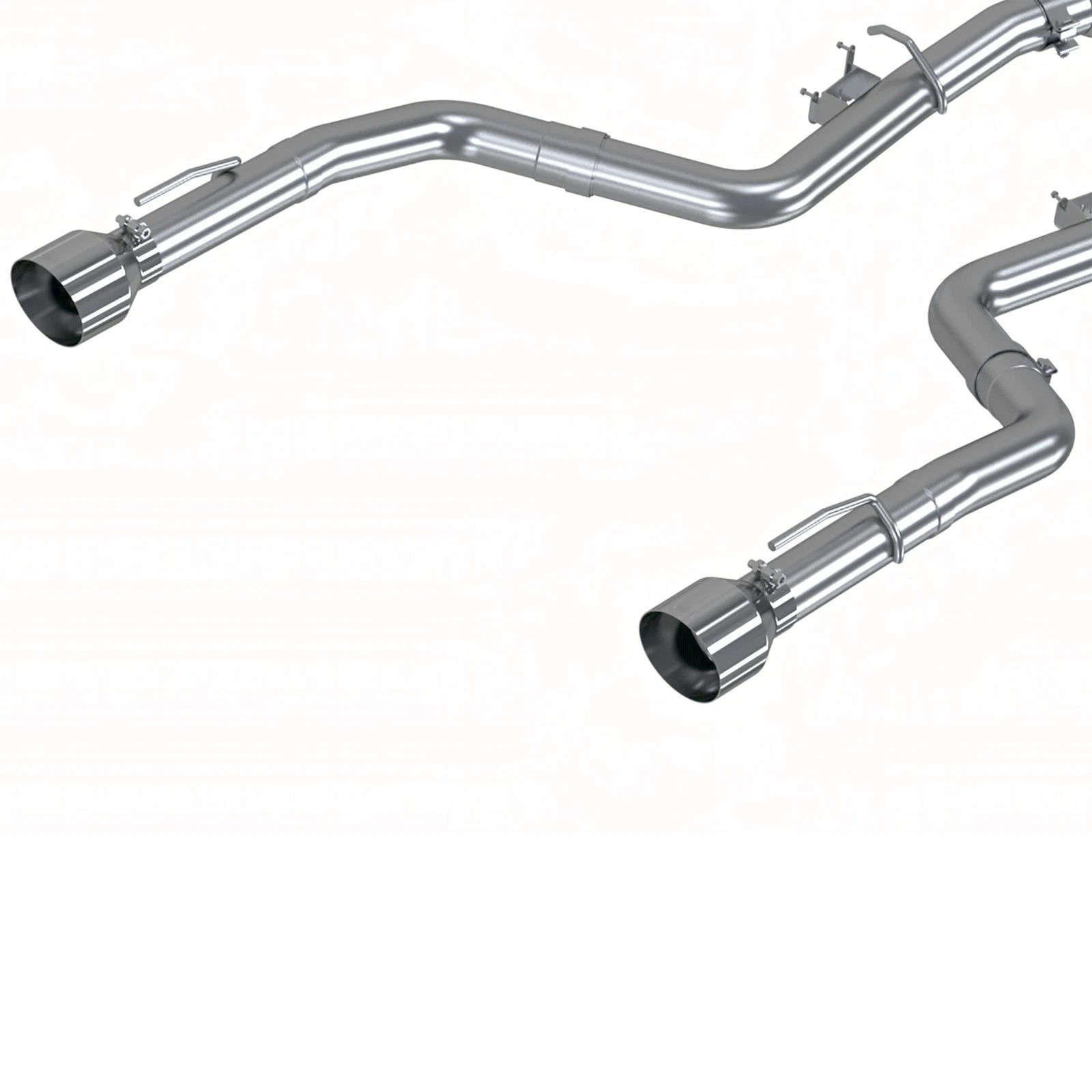 MBRP 3in Dual Rear Exit Aluminized Catback Exhaust | Dodge Charger 5.7L (17-21) (S7117AL)