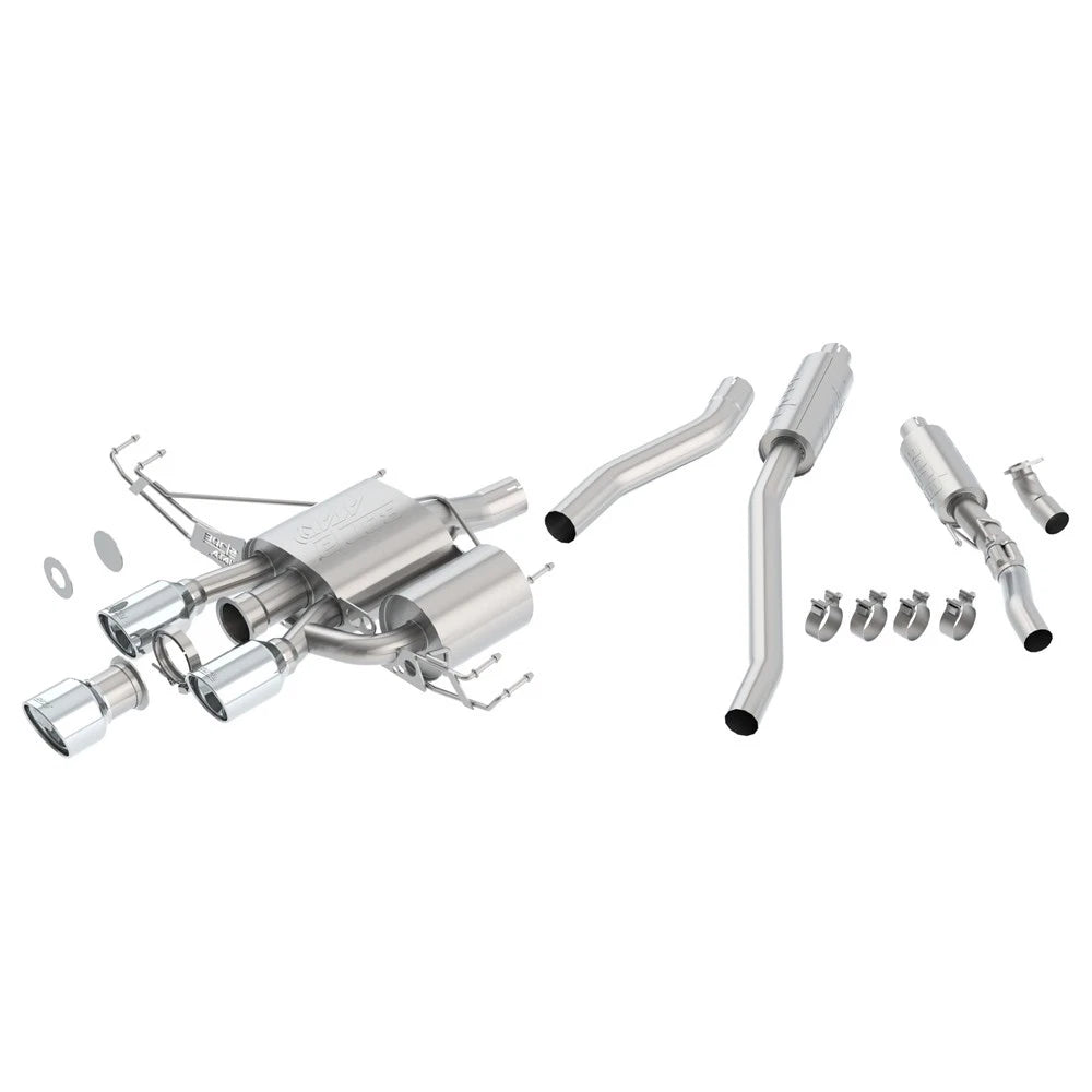 Borla Cat-Back Exhaust System - ATAK | 2017-2020 Honda Civic Type R 2.0L (140738)