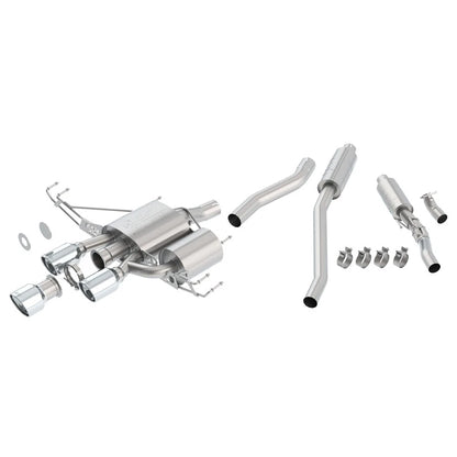 Borla Cat-Back Exhaust System - ATAK | 2017-2020 Honda Civic Type R 2.0L (140738)