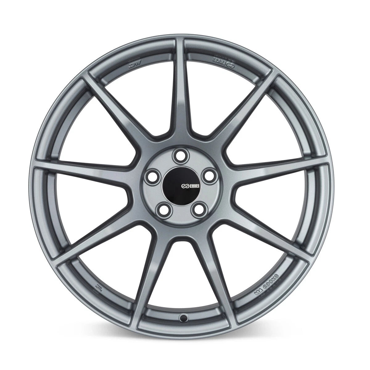 Enkei TS9 Platinum Grey | 18x9.5" +45mm | 5x100mm Wheel