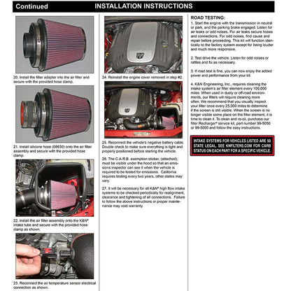 K&N Perf Intake Dodge Magnum/Chrysler 300C/Challenger | RWD (SPF1542-12K)