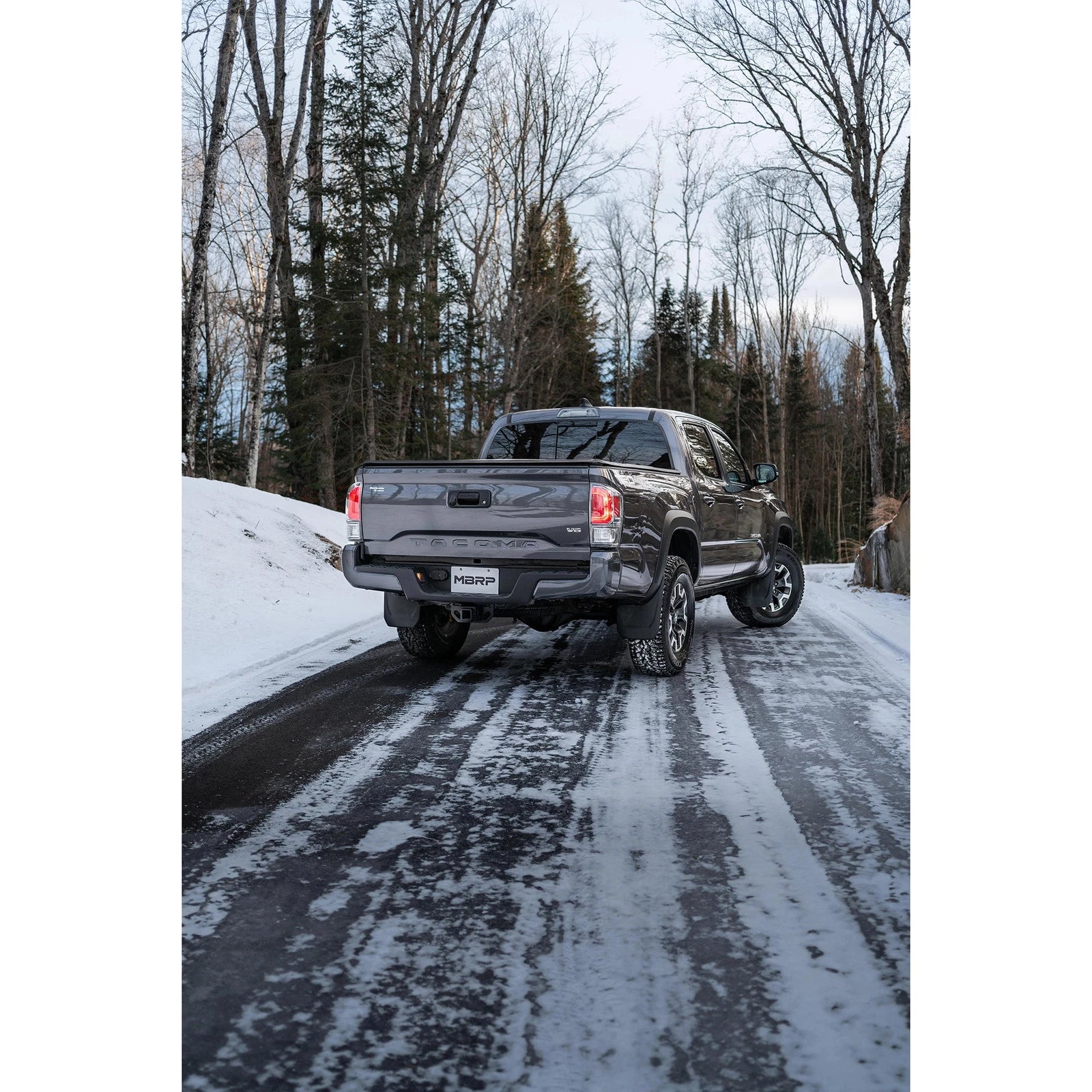 MBRP Armor Plus Cat Back Turn Down Style T409 Exhaust System | Toyota Tacoma 3.5L (16) (S5339409)