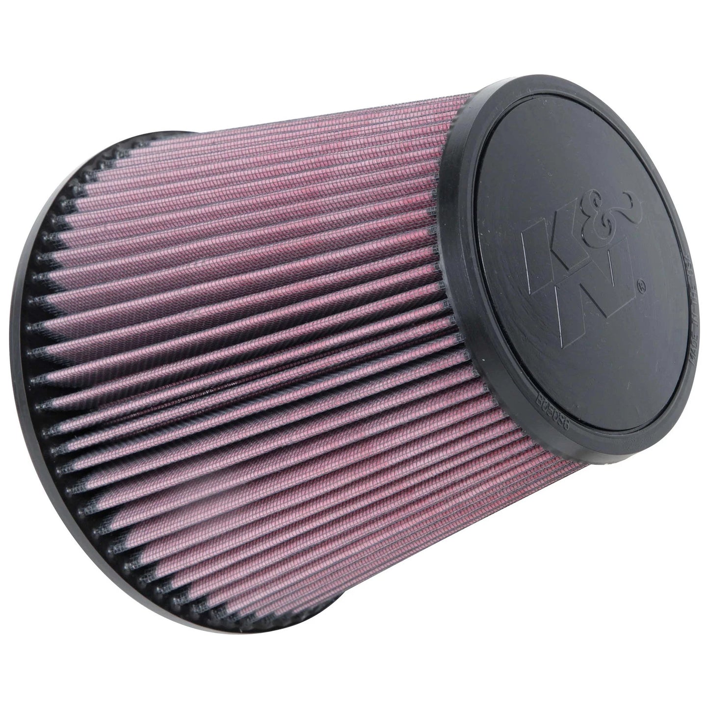 K&N RU-1029 Universal Round Tapered Performance Washable Air Filter for Intake
