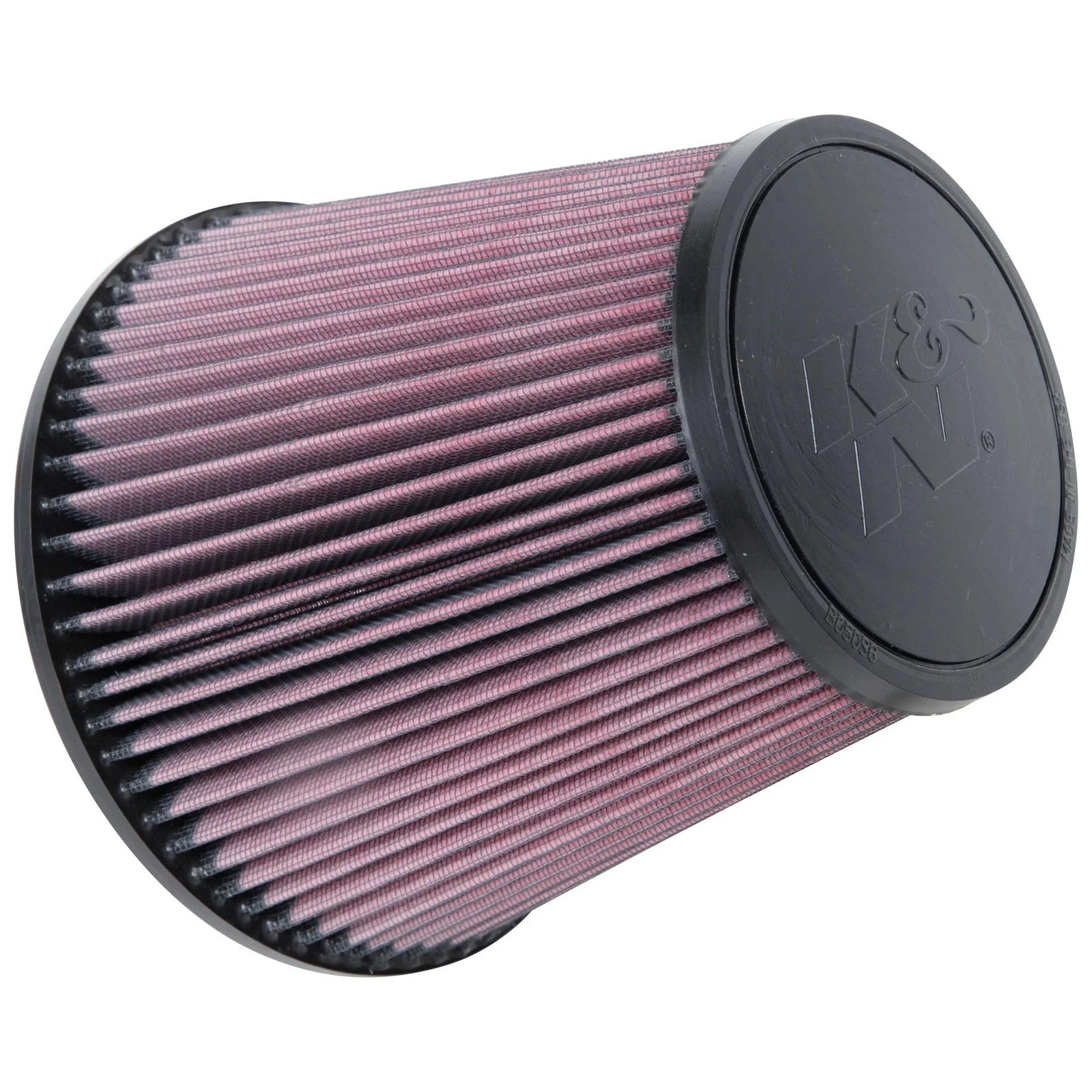 K&N RU-1029 Universal Round Tapered Performance Washable Air Filter for Intake