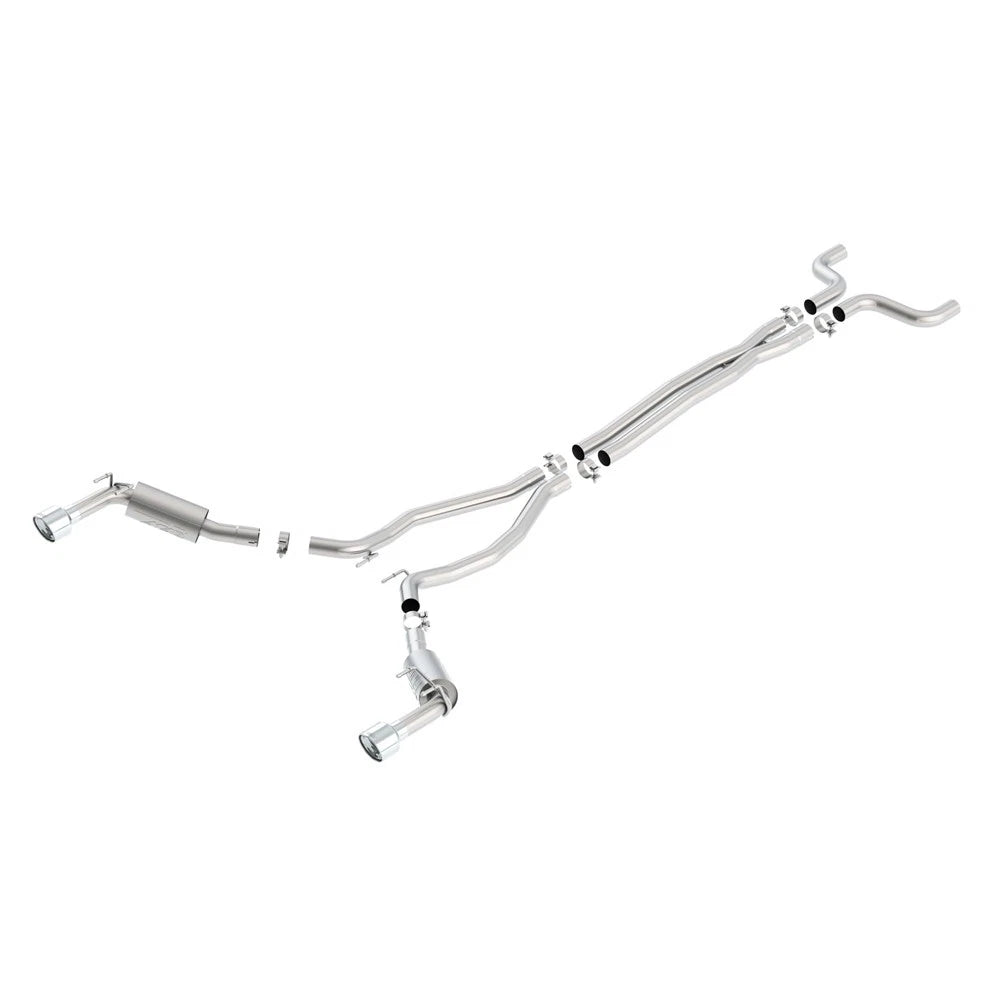 Borla Cat-Back Exhaust System - ATAK | 2014-2015 Chevrolet Camaro 6.2L (140532)
