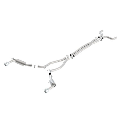 Borla Cat-Back Exhaust System - ATAK | 2014-2015 Chevrolet Camaro 6.2L (140532)