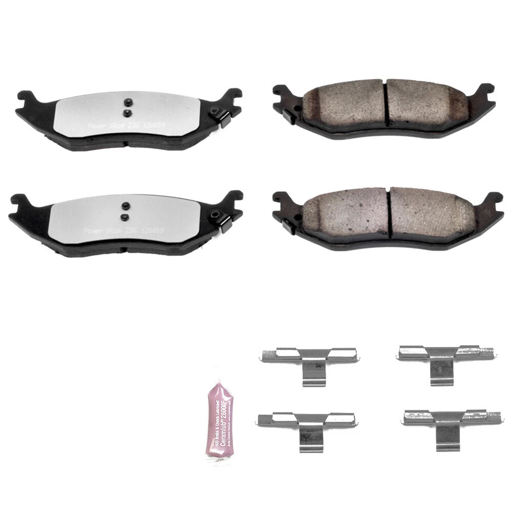 PowerStop Brake Pad Set | 2007–2009 Chrysler Aspen Rear (Z36-898)