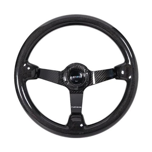 NRG CARBON FIBER STEERING WHEEL 350MM DEEP DISH